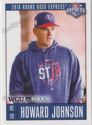 2018 Round Rock Express Howard Johnson