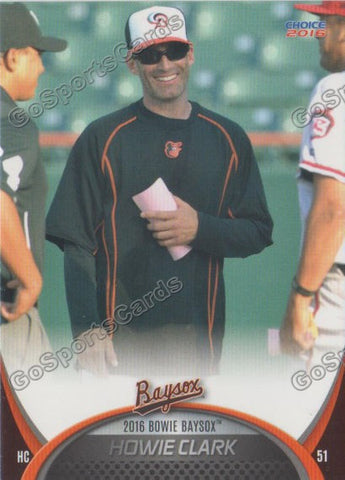2016 Bowie Baysox Howie Clark