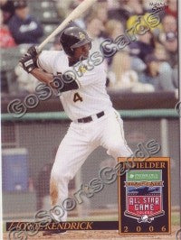 2006 Pacific Coast League All-Star Game Multi-Ad Howie Kendrick