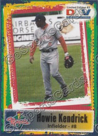 2011 Cedar Rapids Kernels DAV Howie Kendrick