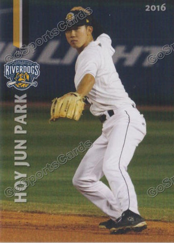 2016 Charleston RiverDogs Hoy Jun Park