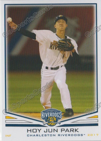 2017 Charleston RiverDogs Hoy Jun Park