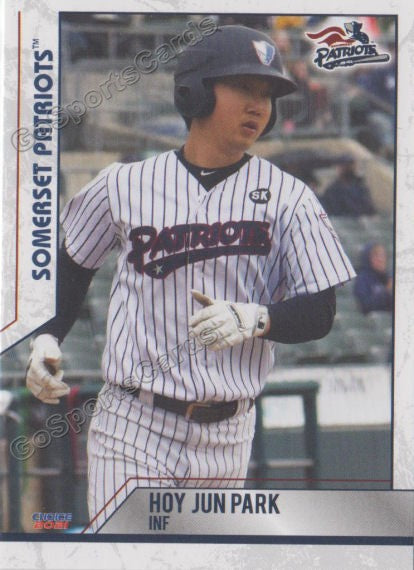 2021 Somerset Patriots Hoy Jun Park