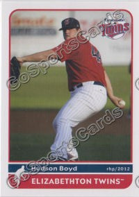 2012 Elizabethton Twins Hudson Boyd