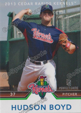 2013 Cedar Rapids Kernels Hudson Boyd