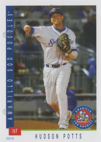 2019 Amarillo Sod Poodles Hudson Potts