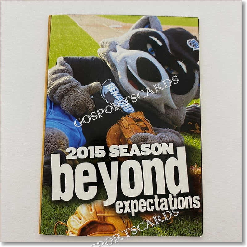 2015 Hudson Valley Renegades Pocket Schedule Go Sports Cards 2015-hudson-valley-renegades-pocket-schedule-go-sports-cards