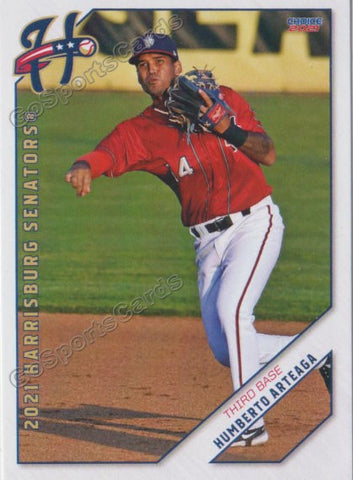 2021 Harrisburg Senators Humberto Arteaga