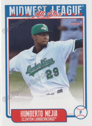 2019 Midwest League All Star Western BT Humberto Mejia