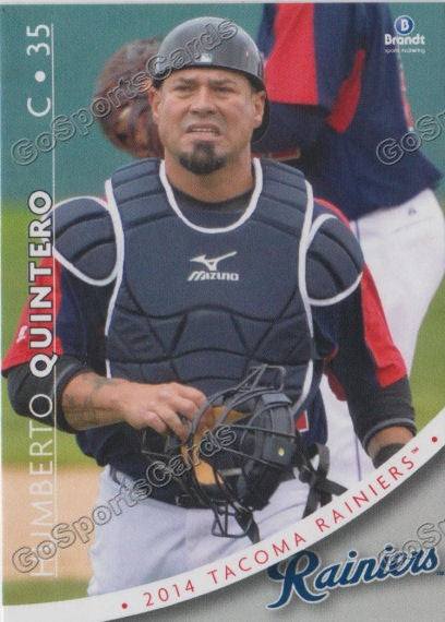 2014 Tacoma Rainiers Humberto Quintero