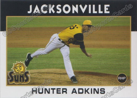 2016 Jacksonville Suns Hunter Adkins