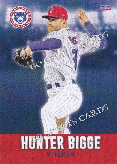2022 South Bend Cubs Hunter Bigge