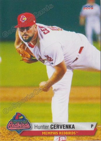 2019 Memphis Redbirds Hunter Cervenka