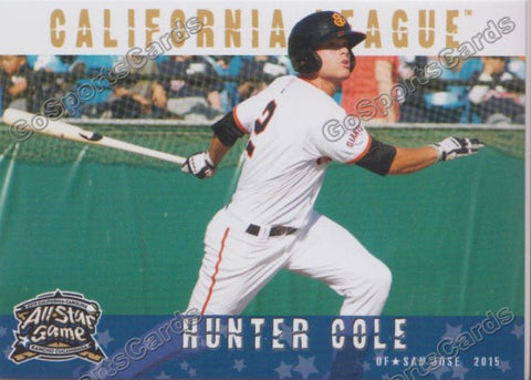 2015 California League All Star Hunter Cole