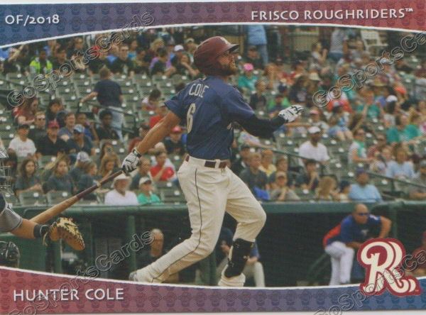 2018 Frisco RoughRiders Hunter Cole