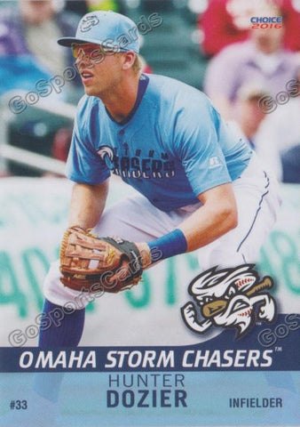 2016 Omaha Storm Chasers Hunter Dozier