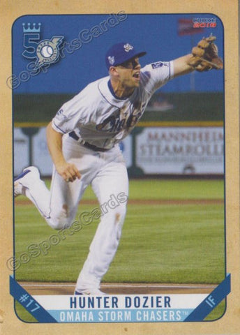 2018 Omaha Royals Hunter Dozier