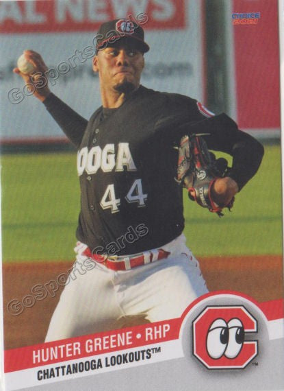 2021 Chattanooga Lookouts Hunter Greene