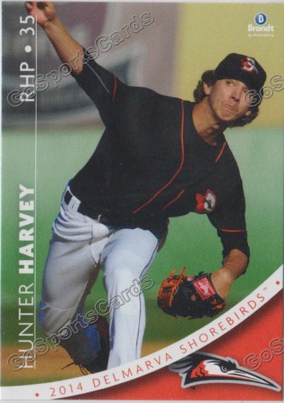 2014 Delmarva Shorebirds Hunter Harvey