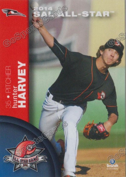 2014 South Atlantic League All Star ND Hunter Harvey