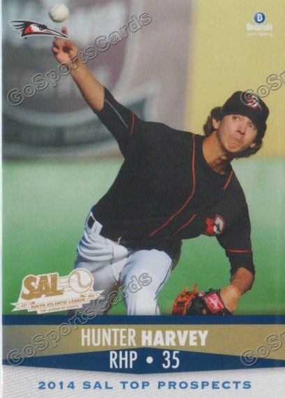 2014 South Atlantic League Top Prospect Hunter Harvey