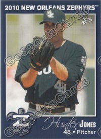 2010 New Orleans Zephyrs Hunter Jones