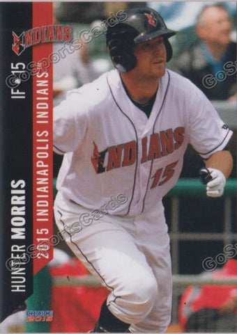 2015 Indianapolis Indians Hunter Morris