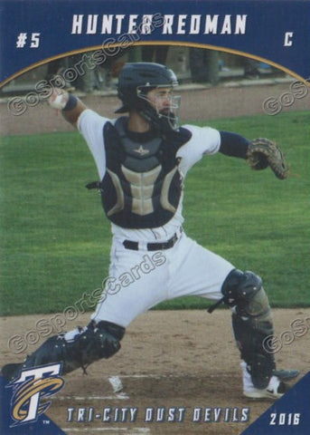 2016 Tri City Dust Devils Hunter Redman