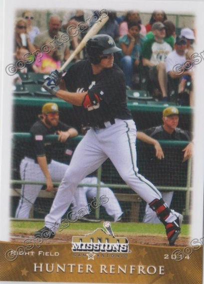 2014 San Antonio Missions Hunter Renfroe
