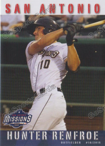 2015 San Antonio Missions Hunter Renfroe