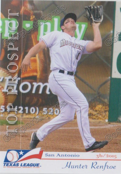 2015 Texas League Top Prospect Hunter Renfroe