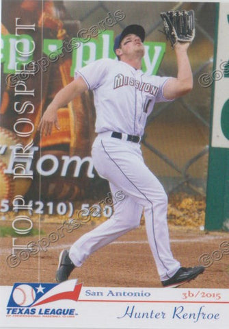2015 Texas League Top Prospect Hunter Renfroe