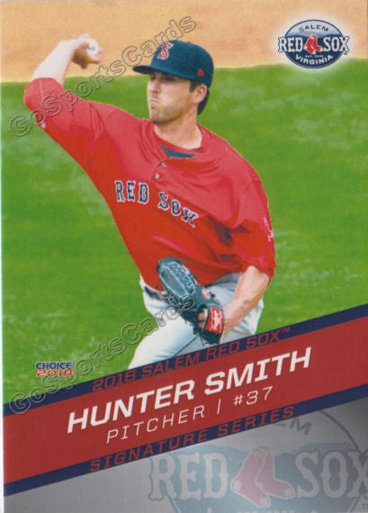 2018 Salem Red Sox Hunter Smith
