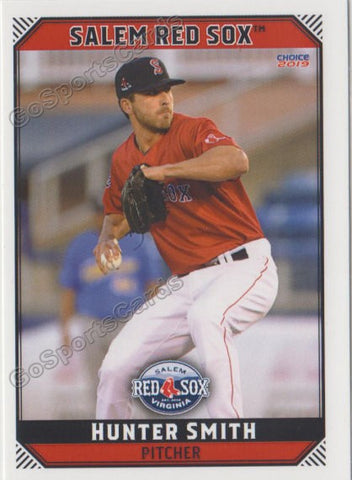 2019 Salem Red Sox Hunter Smith