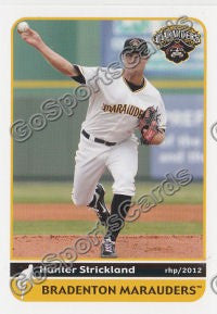 2012 Bradenton Marauders Hunter Strickland