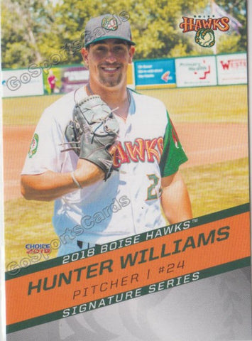 2018 Boise Hawks Hunter Williams