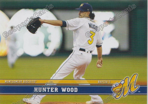2017 Montgomery Biscuits Hunter Wood