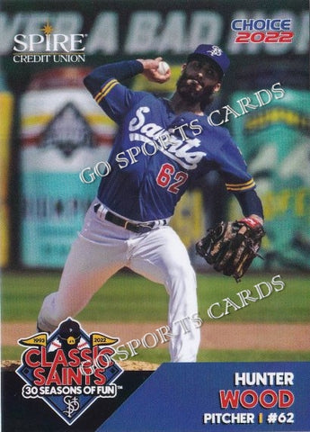 2022 St Paul Saints SGA Hunter Wood