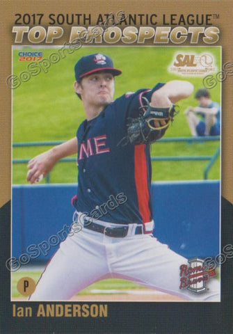2017 South Atlantic League Top Prospects SAL Ian Anderson