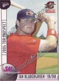 2004 South Atlantic League SAL Top Ian Bladergroen
