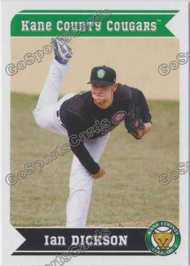 2013 Kane County Cougars Ian Dickson