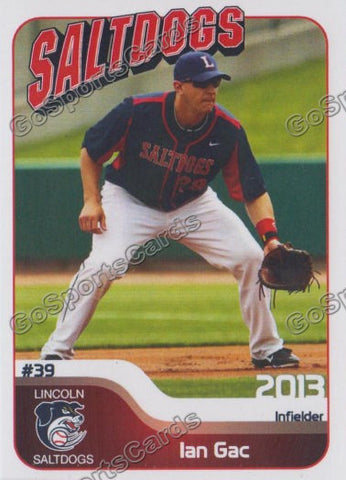 2013 Lincoln Saltdogs Ian Gac