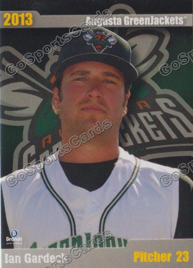 2013 Augusta Greenjackets Ian Gardeck
