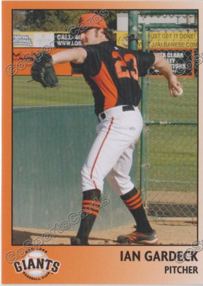 2014 San Jose Giants Ian Gardeck