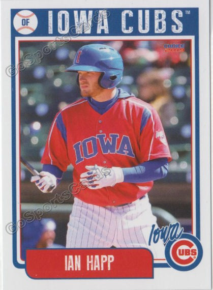 2019 Iowa Cubs Ian Happ