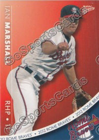 2012 Rome Braves Ian Marshall