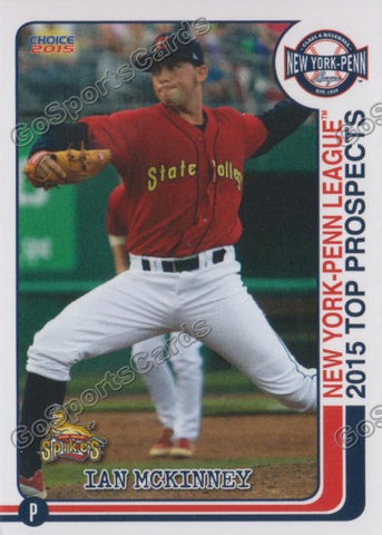 2015 New York Penn League Top Prospect NYPL Ian McKinney