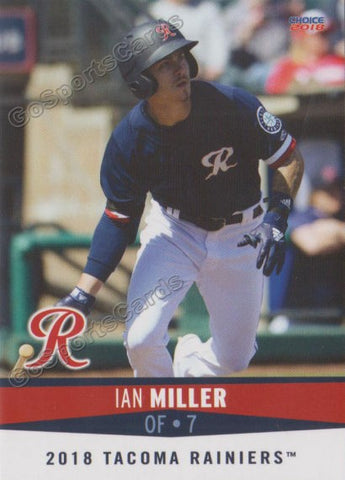 2018 Tacoma Rainiers Ian Miller