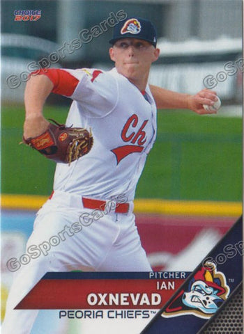 2017 Peoria Chiefs Ian Oxnevad