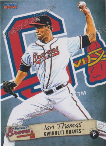 2014 Gwinnett Braves Ian Thomas